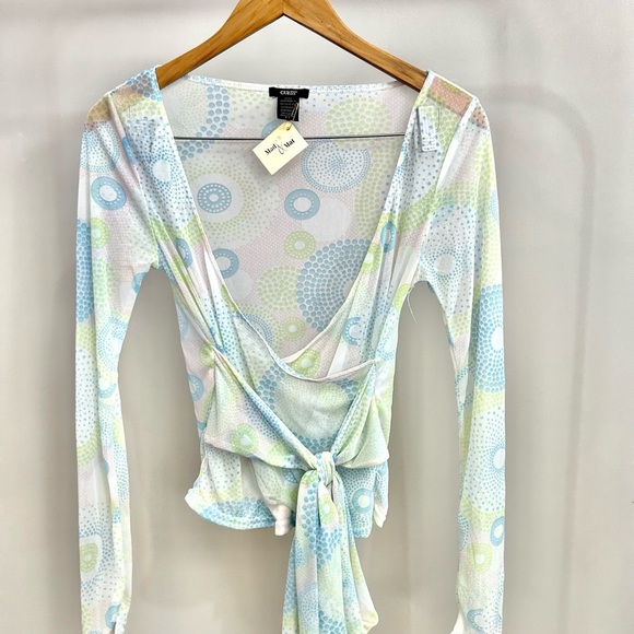 Guess Sheer Blouse - Picture 2 of 2